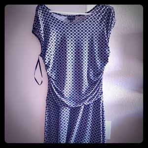 Black and white dress